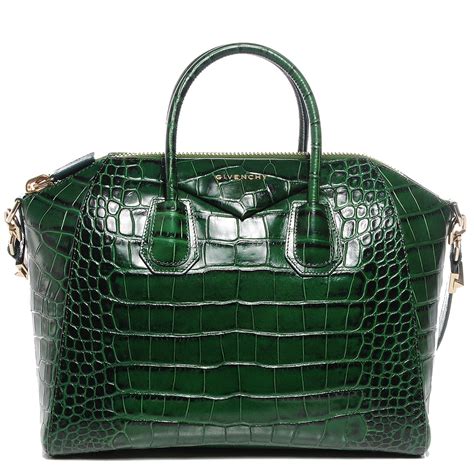 givenchy crocodile handbag|Givenchy Small Antigona Croc.